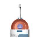 Frigideira Professional Rasa Em Aco Inox Fundo Triplo Em Cera