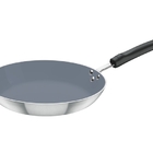 Frigideira Profiss Aluminio Acab Ext Lixado Reves Interno Cer