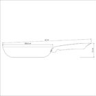 Frigideira Profissional Tramontina Em Ferro Fundido Com Reves