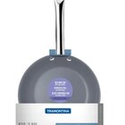 Frigideira Rasa Professional Em Aco Inox Fundo Triplo E Em Ce