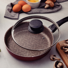 Frigideira Reta Antiaderente 22 Cm 1,7l Paris Com Tampa Tramo