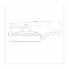 Frigideira Reta Tramontina Paris 22cm 1,7l Antiaderente Starf