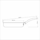 Frigideira Reta Tramontina Turim Alumínio Antiaderente Starfl