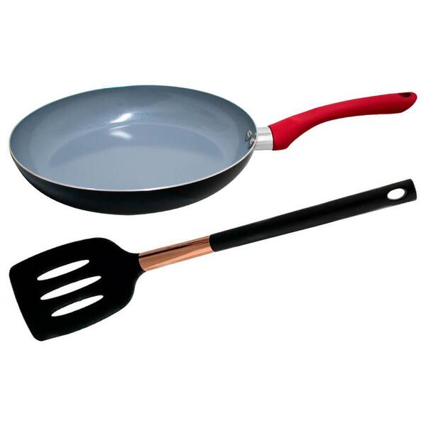 Frigideira Revestimento Antiaderente Cerâmica Kitchen 22cm Co
