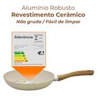 Frigideira Revestimento Cerâmica 24cm Antiaderente Vanilla Sa