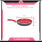 Frigideira Revestimento Cerâmico Onix 1,8mm 26cm Class