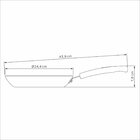 Frigideira Sicilia 24cm Azul Tramontina 27817497