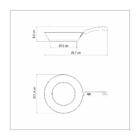 Frigideira Silicone Rasa Aço Inox Fundo 20 Cm 1,3 L - Solar -