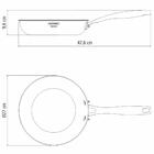 Frigideira Tramontina Grano Em Aço Inox Com Corpo Triplo Reve