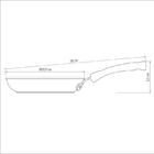 Frigideira Tramontina Mônaco Induction Alumínio Antiaderente