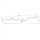 Frigideira Tramontina Power Up 24cm 1,2l Antiaderente Starflo