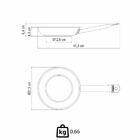 Frigideira Tramontina Professional Em Aço Inox Fundo Triplo 2