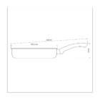 Frigideira Tramontina Reta Paris 22 Cm