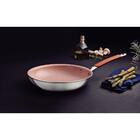 Frigideira Tramontina Romagna Aço Inox Cerâmico Marfim 25 Cm