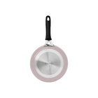 Frigideira Tramontina Tunis em Alumínio com Revestimento Interno Cerâmico e Externo Siliconado Rosa Trufado 20cm 0,9L