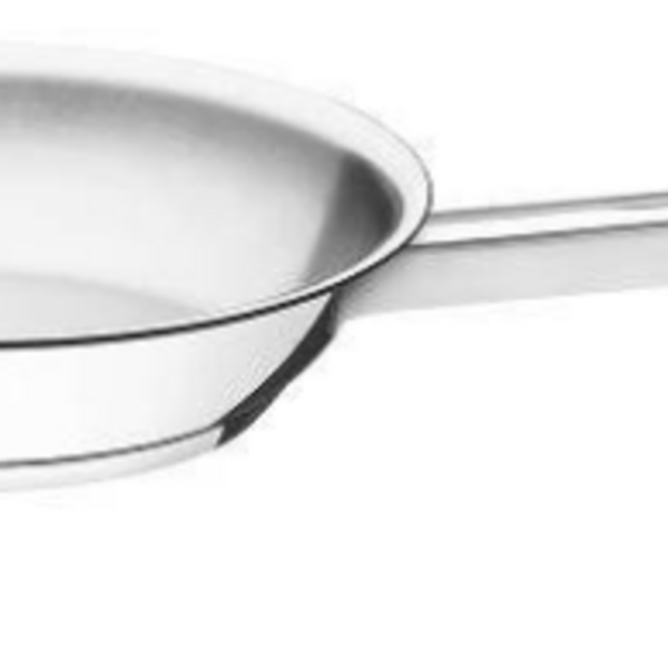 Frigideira Ventura Em Aço Inox Com Fundo Triplo 24 Cm 2,1 L T