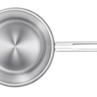 Frigideira Ventura Em Aço Inox Com Fundo Triplo 24 Cm 2,1 L T