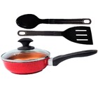 Frigideira Vermelha Antiaderente Gold Talher 02 Cb 16cm