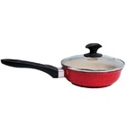 Frigideira Vermelha Antiaderente Marmorizado Javali Cb 24cm