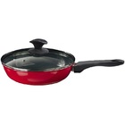 Frigideira Vermelho Antiaderente Cerâmica Talher 03 Cb 24cm