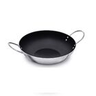 Frigideira Wok Antiaderente 35 Alça Cromada