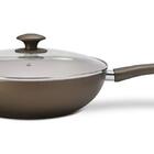Frigideira Wok Ceramic Life Antares Com Tampa 26cm - Brinox