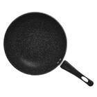 Frigideira Wok De Indução C/ Revestimento Cerâmico Preta