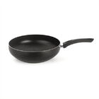 Frigideira Wok Em Alumínio Multiflon Gourmet 28cm Preta