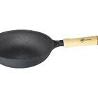 Frigideira Wok Ferro Fundido Santana 24 Cm