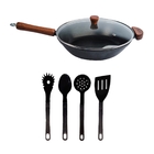 Frigideira Wok Funda Antiaderente Titanium Talher 02 28cm