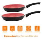 Frigideiras De Indução Revestimento Antiaderente Cerâmica 2 P