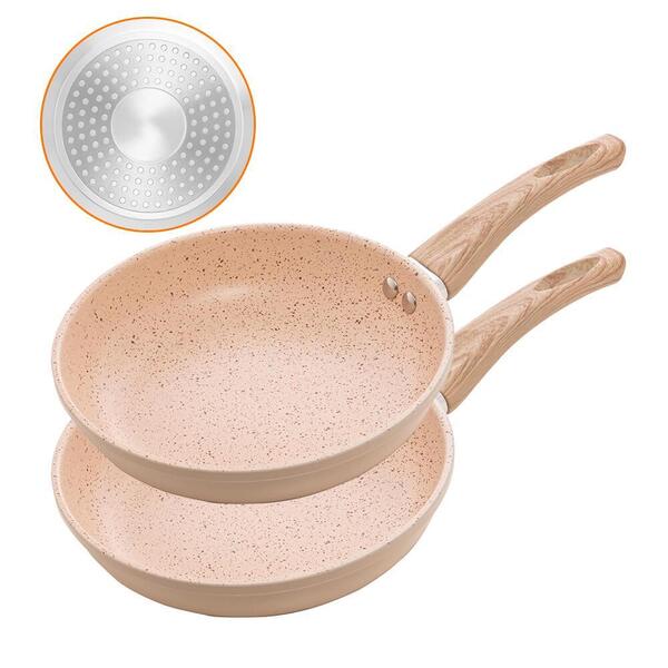 Frigideiras De Indução Revestimento Antiaderente Cerâmica 2 P