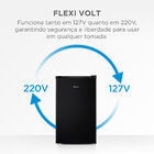 Frigobar 124 Litros Black Edition Inverter Bivolt Midea Mdrd1
