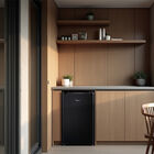 Frigobar 124 Litros Black Edition Inverter Bivolt Midea Mdrd1