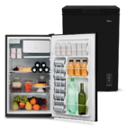 Frigobar 124 Litros Black Edition Inverter Bivolt Midea Mdrd1