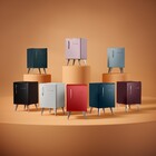 Frigobar BRA08HNANA 127V (110V) Retrô 76L Classic Green Jasper Consul