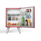 Frigobar BRA08HVANA 127V (110V) Retrô 76L Classic Red Consul