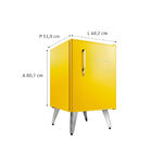 Frigobar Brastemp Retrô 76 Litros Amarelo - Bra08by 110v