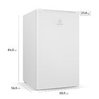 Frigobar Electrolux 122l Efficient Com Controle De Temperatur