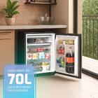 Frigobar Geladeira Hq 70 Litros Preto Bc-70