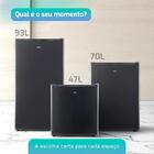 Frigobar Geladeira Hq 70 Litros Preto Bc-70