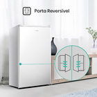 Frigobar Hisense 90 Litros Porta Reversível Branco 1 Porta Rr