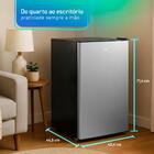 Frigobar Hq 76 Litros Cinza Bc-76