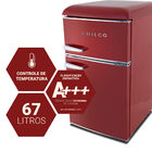 Frigobar Philco 87l Retrô Vermelho Pfg100rv 220v
