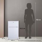 Frigobar Refrigerador Hq Defrost 90 Litros Branco Hq-90rdf 11