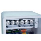 Frigobar Retrô Midea Azul Jade 95 Litros Mrv10a1 127v