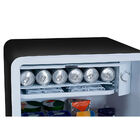 Frigobar Retrô Preto Onix 95 Litros Midea Mrv10p1 - 127v