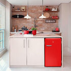 Frigobar Retrô Vermelho Rubi 95 Litros Midea Mrv10v1 - 127v