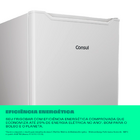 Frigobar Simples Consul CRC04MB 47L Manual 110V Branco