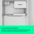 Frigobar Simples Consul CRC04MB 47L Manual 110V Branco